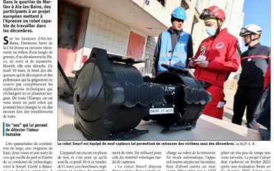 La presse en parle-  the French newspaper “Le Dauphiné” published an article on CURSOR