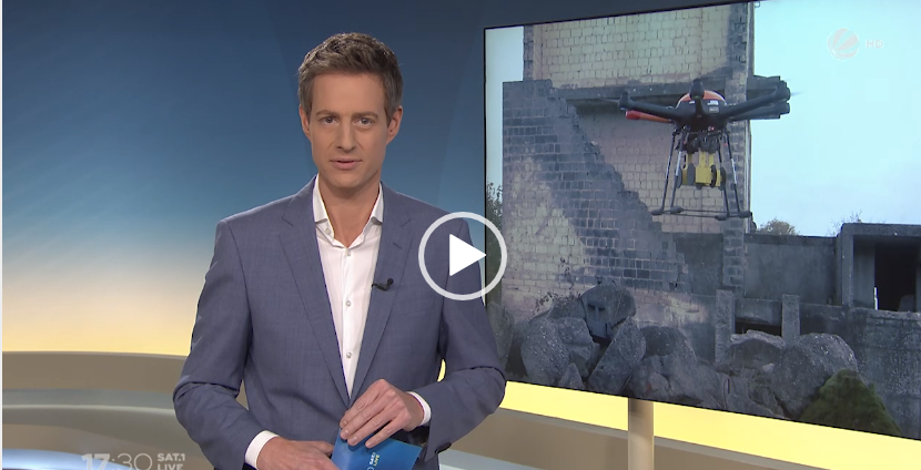 CURSOR Field Test on Drones and Radar featured by German TV Station